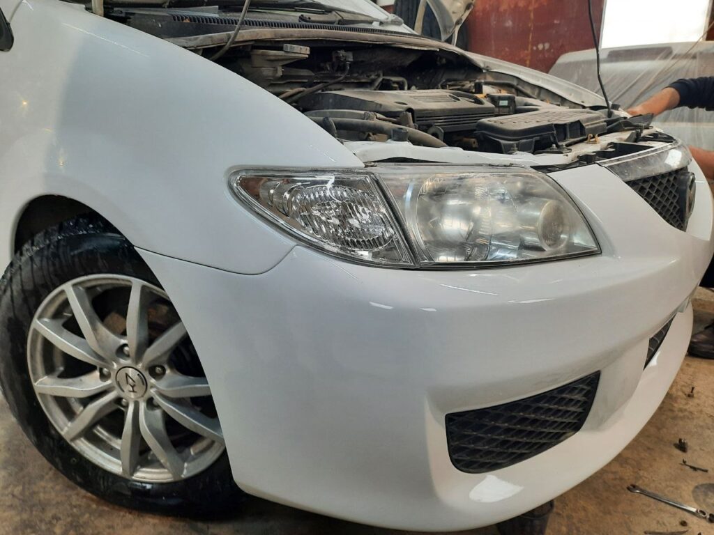 Mazda Premacy после ремонта