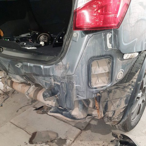 Nissa Qashqai до кузовного ремонта