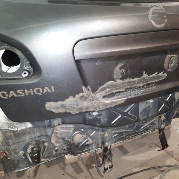 Nissa Qashqai до кузовного ремонта