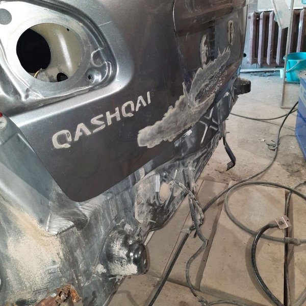 Nissa Qashqai до кузовного ремонта
