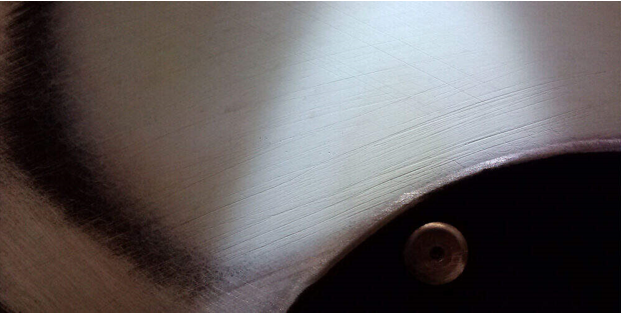 Царапины при шлифовку кузова автомобиля