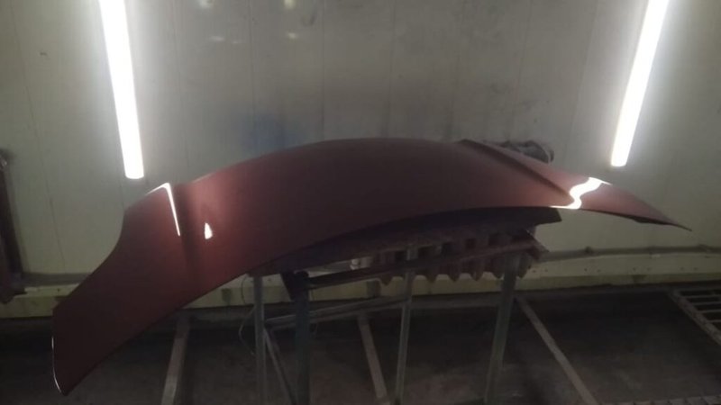 Toyota Vitz кузовной ремонт