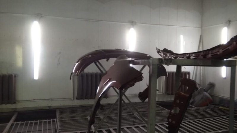 Toyota Vitz кузовной ремонт